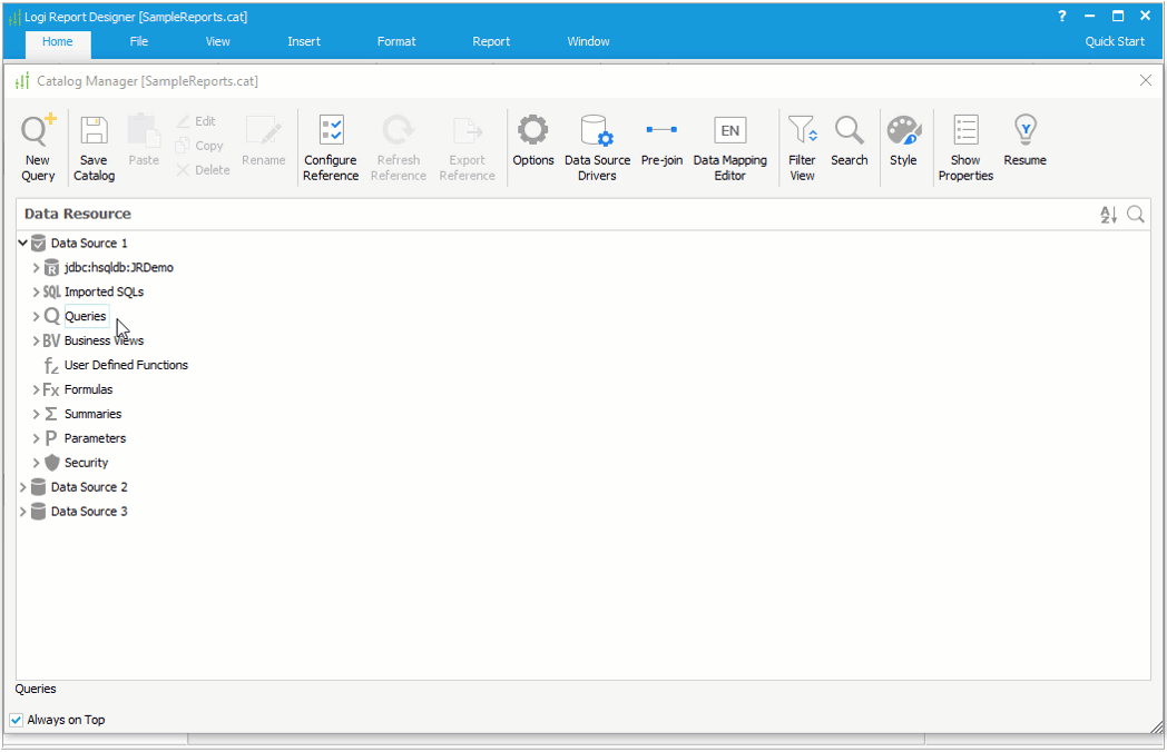 Data Mashup in Queries