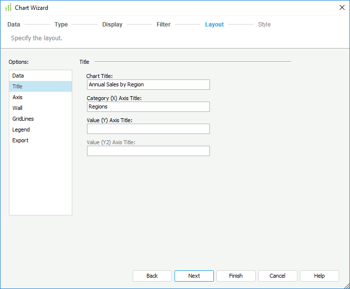 Edit Chart Titles