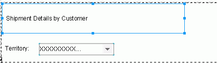 Arrange Objects in Page Header