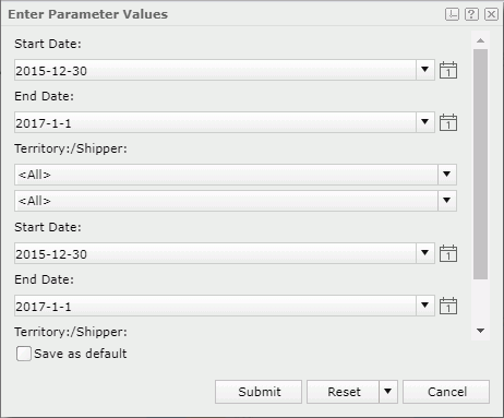 Separated Parameters