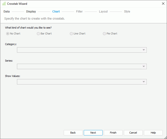 Crosstab Wizard - Chart