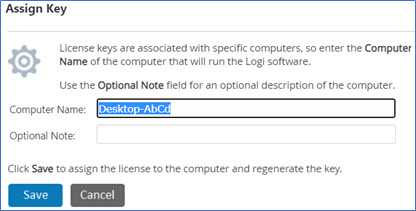 Assign Key to Specific Computer