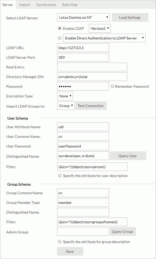 Lotus Domino Server on NT